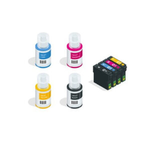 Duetech-6-48QOBG Compatible Ink (003 Ink Set + 1 Black Extra)